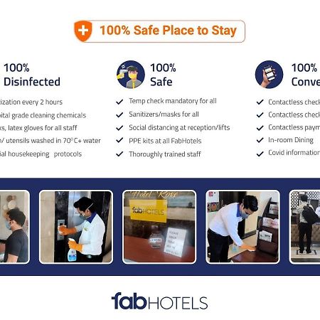 Fabhotel Star Of Taj Restobar Fatehabad Road Агра Экстерьер фото